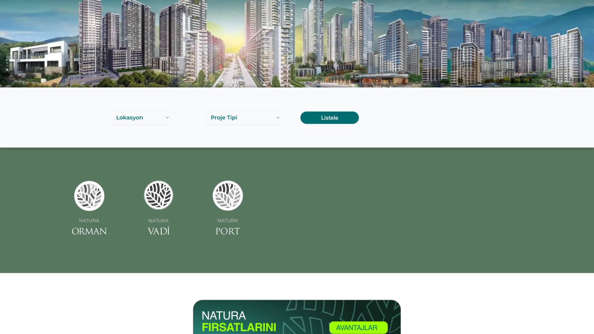 Natura Dünyası Web Sitesi